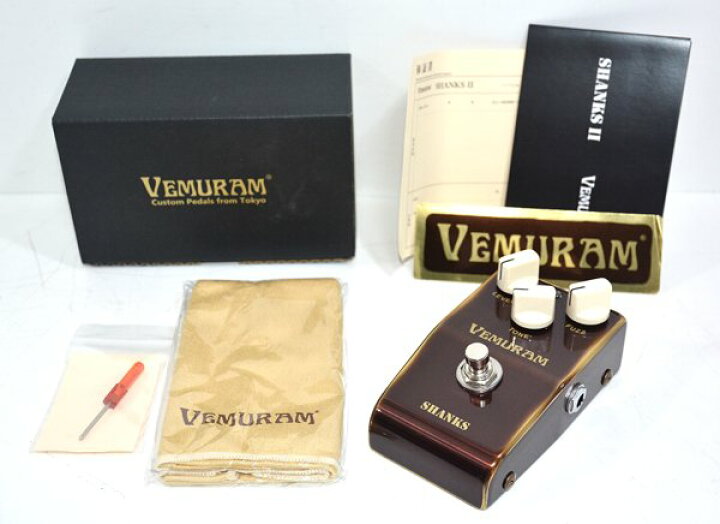 楽天市場】☆元箱付！VEMURAM ベムラム SHANKS II エフェクター ファズ  