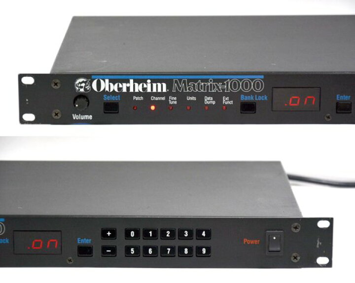 オーバーハイム matrix-1000 アナログシンセ 音源モジュール（Amazon  