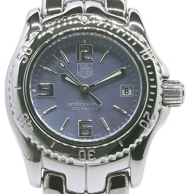 送料無料！★ギャラ付！美品！TAG HEUER タグホイヤー プロフェッショナル デイト WT141B.BA0561 クォーツ レディース★