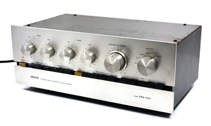 楽天市場】☆DENON デノン PRA-1001 コントロールアンプ プリアンプ 
