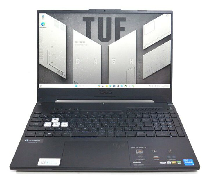 楽天市場】☆元箱付！ASUS TUF Dash F15 FX517ZC-I5R3050BYB Core i5 