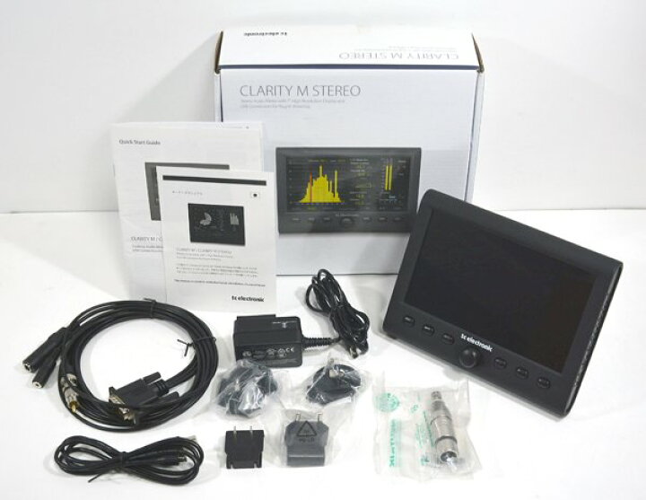 楽天市場】☆元箱付！TC ELECTRONIC CLARITY M STEREO ラウドネス 