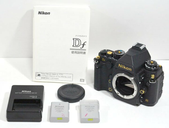 楽天市場】☆ショット数3,408枚！美品！NIKON ニコン DF ブラック 