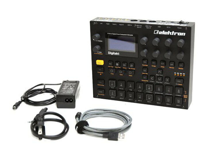 楽天市場】☆美品！elektron エレクトロン Digitakt ドラムマシン 