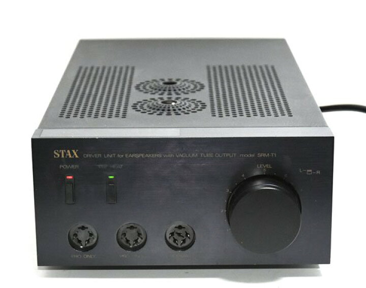 楽天市場】☆STAX スタックス SRM-T1 真空管 ヘッドホンアンプ 