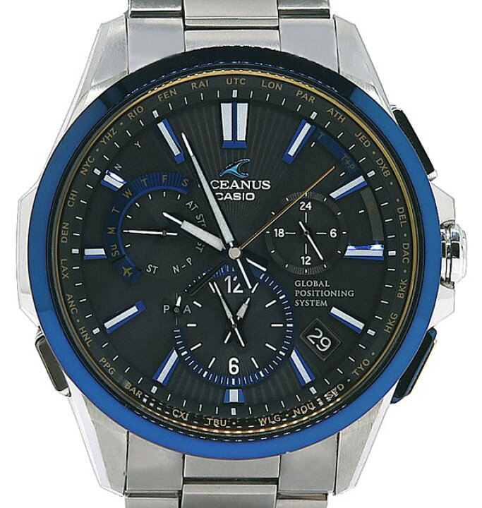 楽天市場】送料無料！☆箱保付！美品！CASIO カシオ OCEANUS 