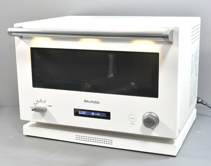 楽天市場】☆美品！BALMUDA バルミューダ K04A-WH オーブンレンジ 