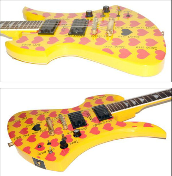 フェルナンデス バーニー モッキンバード イエローハート xjapan hide  