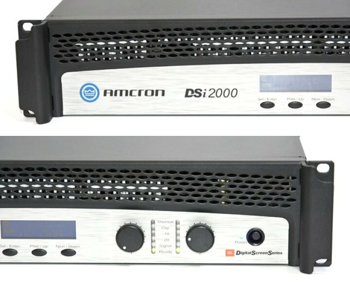 楽天市場】☆AMCRON アムクロン DSI2000 パワー アンプ☆ : Brand 