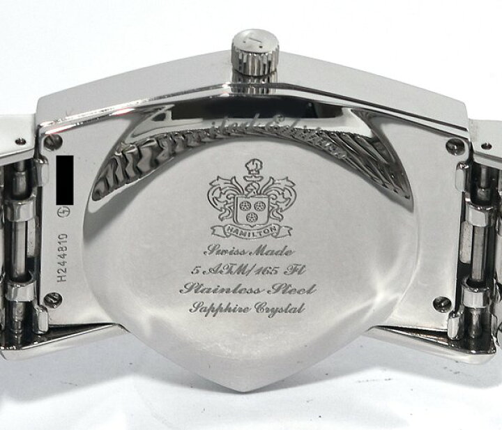 楽天市場】☆美品！HAMILTON ハミルトン ベンチュラ H244810 