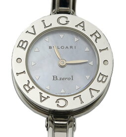 ★箱保付！美品！BVLGARI ブルガリ B-Zero1 BZ22S シェル文字盤 クォーツ レディース★