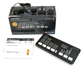 ★元箱付！Blackmagic Design ブラックマジックデザイン ATEM MINI ライブプロダクションスイッチャー 美品！★
