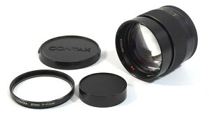 ��CONTAX Carl Zeiss Planar 85mm F1.4 T* �R���^�b�N�X �J�[���c�@�C�X �P�œ_ �����Y��