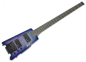 �\�t�g�P�[�X�t Spirit BY STEINBERGER �X�^�C���o�[�K�[ XT-25 Quilt Top Trans Blue �w�b�h���X�x�[�X