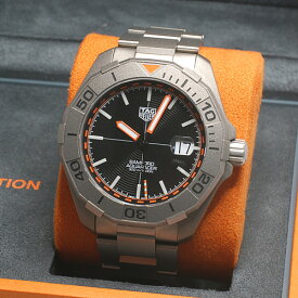 タグ ホイヤー TAG Heuer アクアレーサー バンフォード メンズ 腕時計 世界1500本限定 WAY208F.BF0638 動作確認済み【中古】