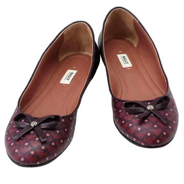 楽天市場】【送料無料】【本物】BALLY☆バリー☆バレエシューズ☆PVC 