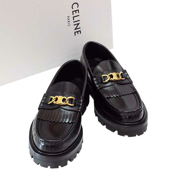 楽天市場】【送料無料】【本物】 CELINE☆セリーヌ☆ローファー 