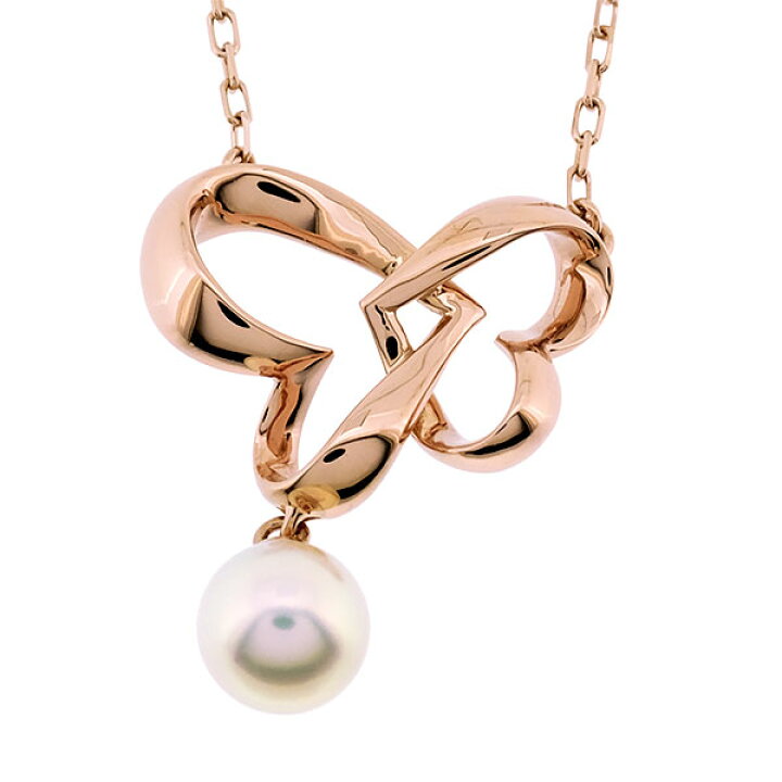 楽天市場】送料無料 本物 MIKIMOTO ミキモト K18PG 真珠 パール 