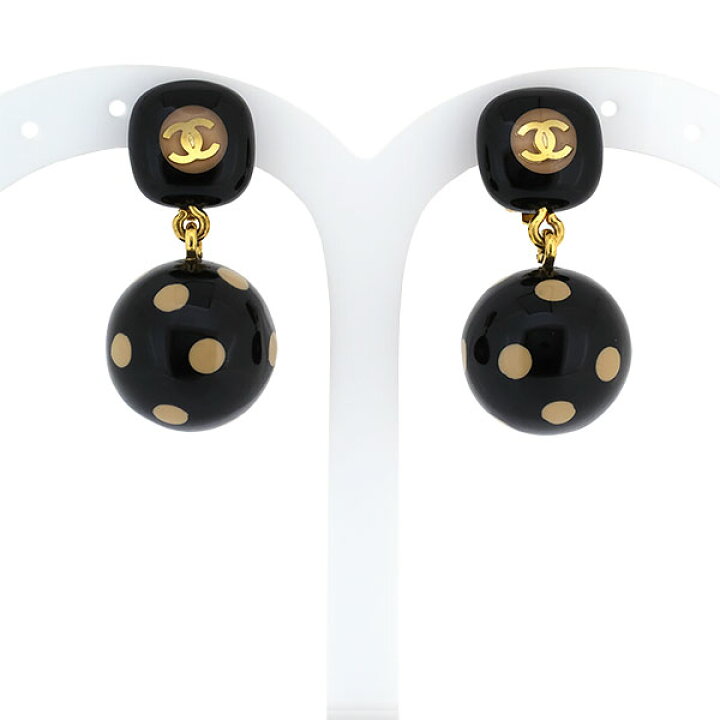 楽天市場】【送料無料】【本物】人気☆CHANEL☆シャネル☆イヤリング 