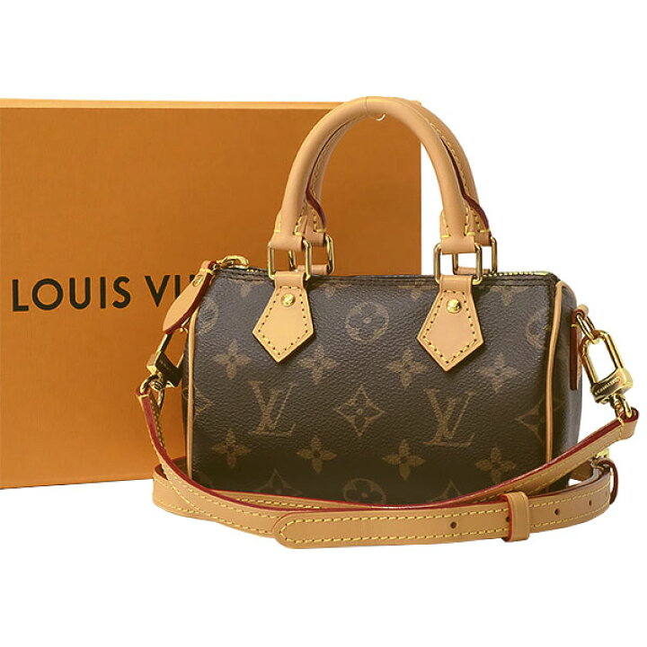 楽天市場】送料無料 本物 LOUISVUITTON ルイヴィトン ナノ・スピーディ 