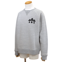 楽天市場】クロムハーツ トレーナー（カラーグレー）（トップス
