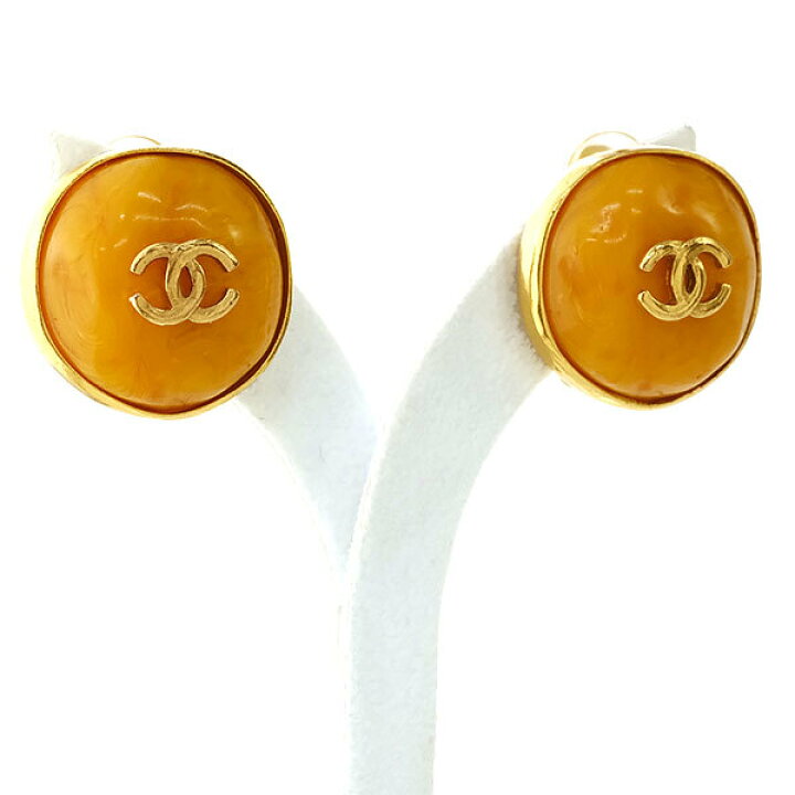 楽天市場】送料無料 本物 CHANEL シャネル イヤリング ココマーク 
