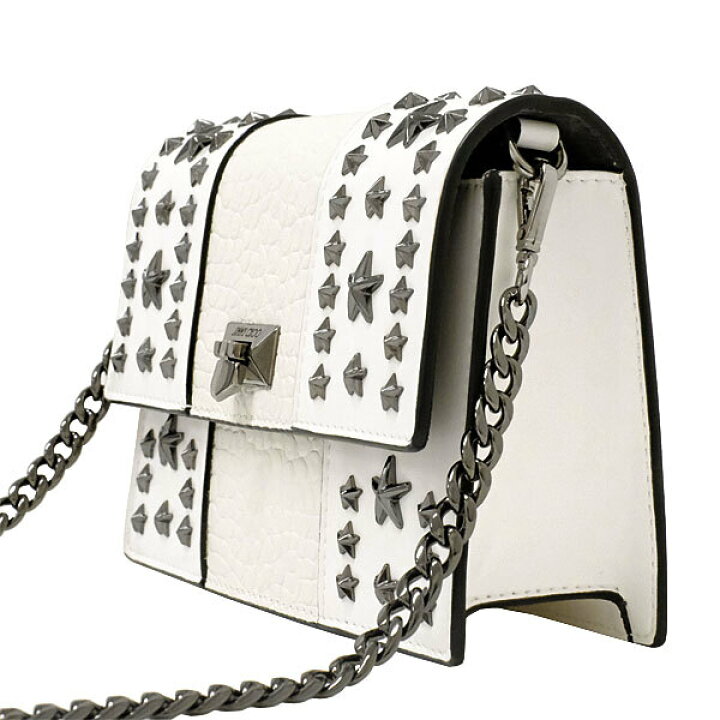 楽天市場】送料無料 本物 JIMMY CHOO ジミーチュウ チェーンショルダー 