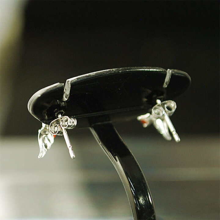 楽天市場】【送料無料】【本物】ガーネットデザインピアス☆K14WG 