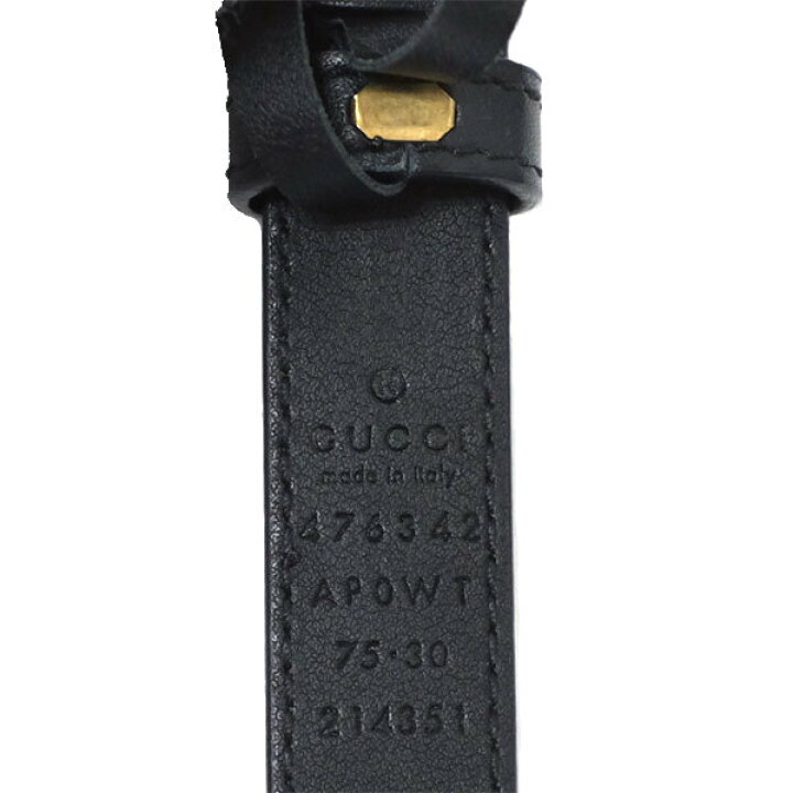 楽天市場】【送料無料】【本物】GUCCI☆グッチ☆GGマーモント ベルト  