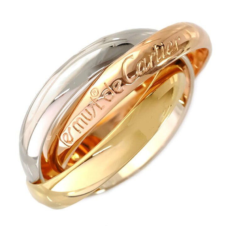 楽天市場】【送料無料】【本物】Cartier☆カルティエ☆トリニティ 