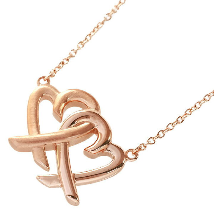 楽天市場】送料無料 本物 TIFFANY＆Co. ティファニー ダブルラビング  