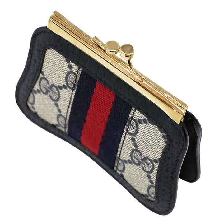 楽天市場】【送料無料】【本物】希少☆GUCCI☆オールドグッチ☆がま口 