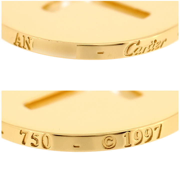 楽天市場】【送料無料】【本物】Cartier☆カルティエ☆750YG 楽天市場】【送料無料】【本物】Cartier☆カルティエ☆750YG