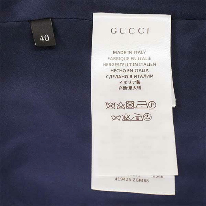 楽天市場】【送料無料】【本物】GUCCI☆グッチ☆プリーツスカート☆40  