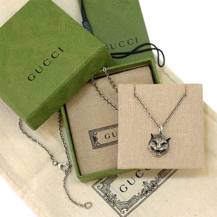 楽天市場】【送料無料】【本物】人気☆GUCCI☆グッチ☆キャットヘッド 