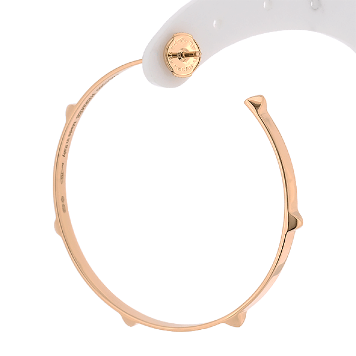 *耳元に華やかさをプラス♪*【HERMES】ループ・メドール ピアス HERMES ピアス Loop earrings, medium model 直営店ラッピング