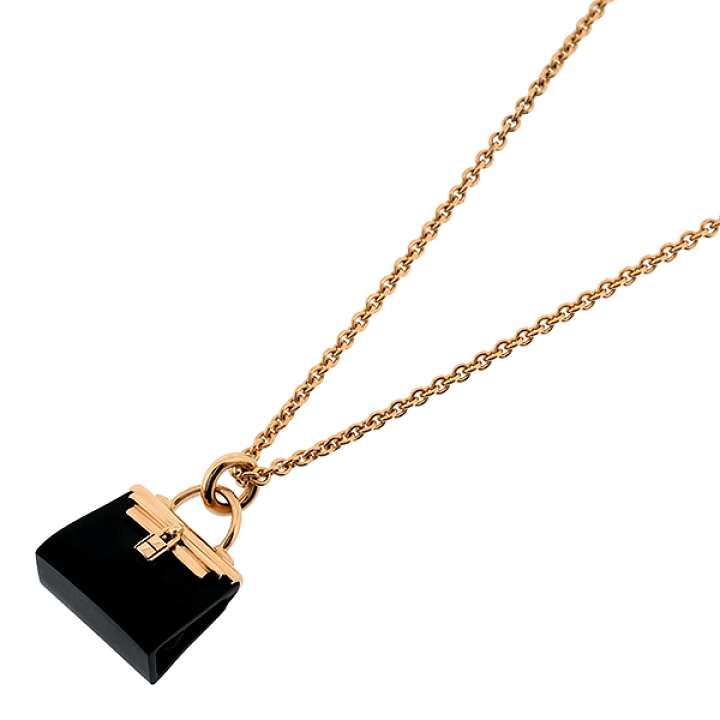 ☆ケリーモチーフ 日本未入荷 HERMES ミュレットペンダント☆ アミュレット HERMES Kelly(エルメス ケリー) ネックレス