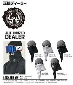 『SABBATH WP』 DREGEN・ドレゲン・Dregen・フェースマスク・マスク5色あります
