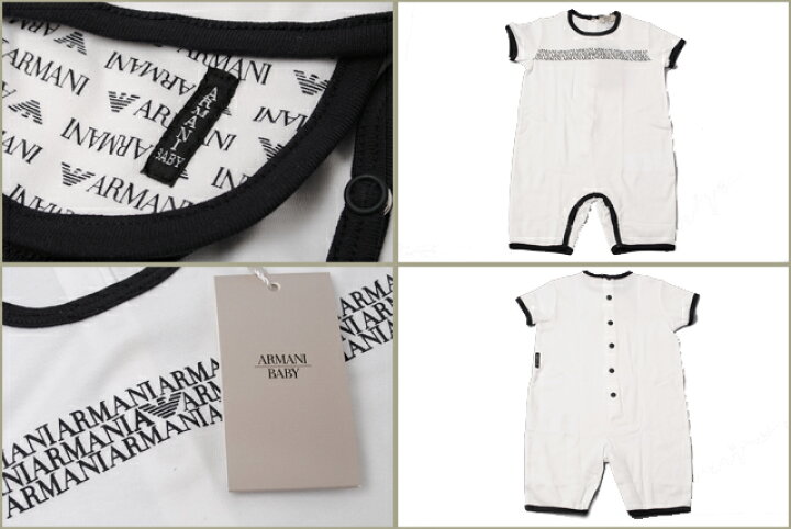 楽天市場】【送料無料】アルマーニ ベビー ARMANI BABY ショートオール 