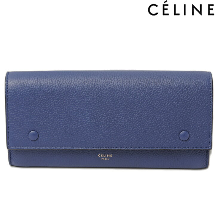 楽天市場】セリーヌ 長財布 CELINE カーフスキン INDIGO/インディゴ 
