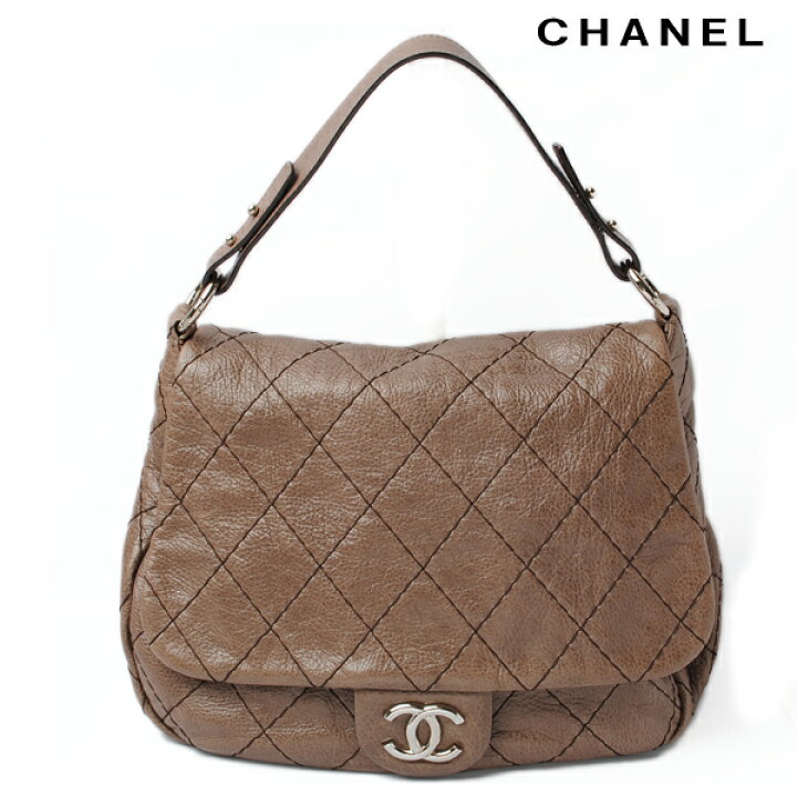 楽天市場】シャネル ショルダーバッグ CHANEL キルティング レザー 