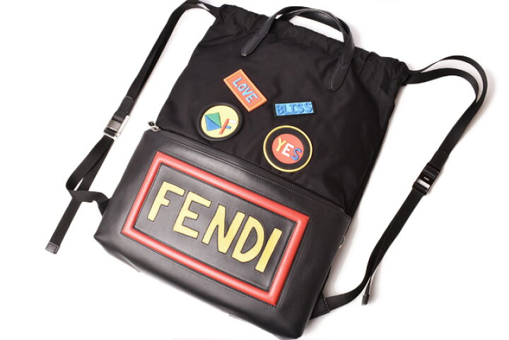 楽天市場】フェンディ バックパック/リュックサック FENDI フェイス 