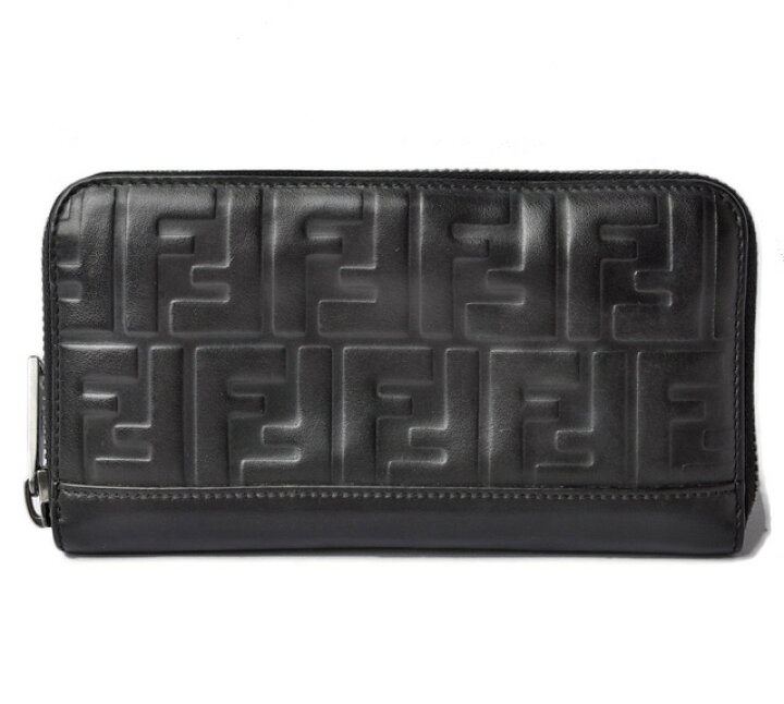 楽天市場】フェンディ 財布 FENDI ファスナー式長財布 カーフレザー 