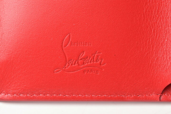 楽天市場】クリスチャンルブタン ミニ財布 Christian louboutin 三つ折 
