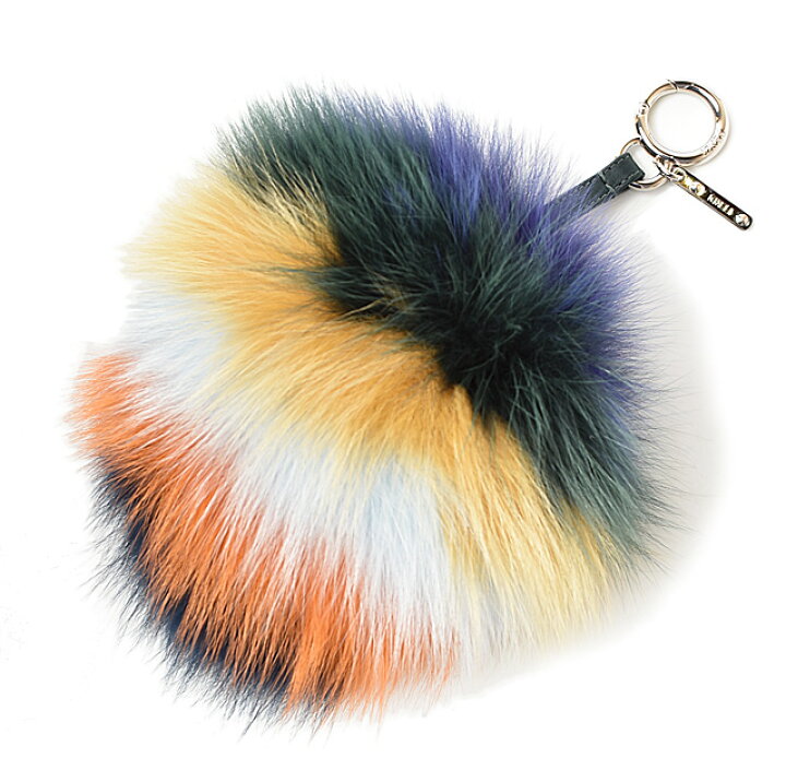 楽天市場】フェンディ キーホルダー/バッグチャーム FENDI ポンポン  