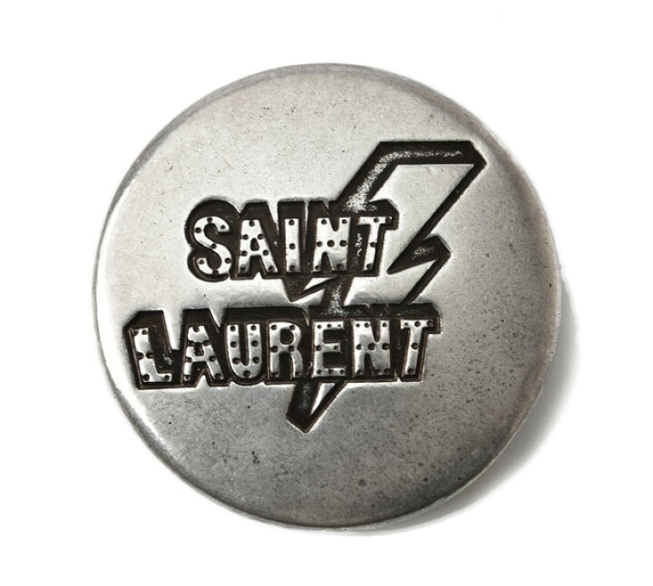 楽天市場】サンローラン ピンブローチ/ピンバッジ SAINT LAURENT サンローランピンバッジ