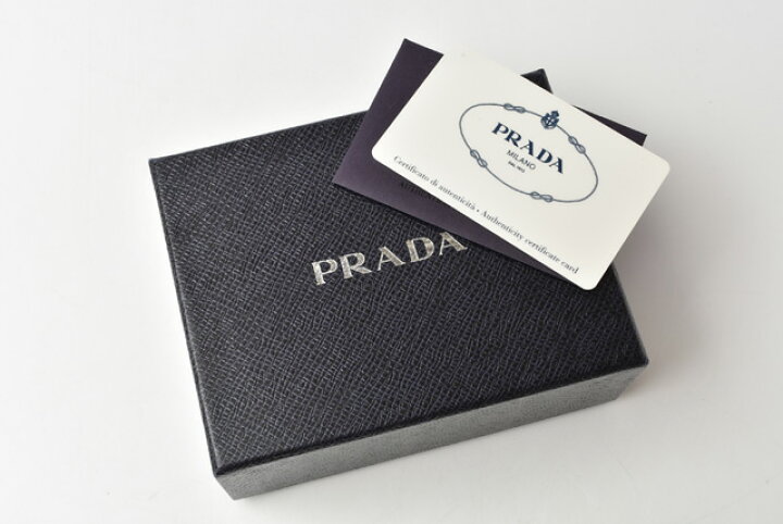楽天市場】プラダ 財布 PRADA 折財布 M522A SAFFIANO/型押しレザー 