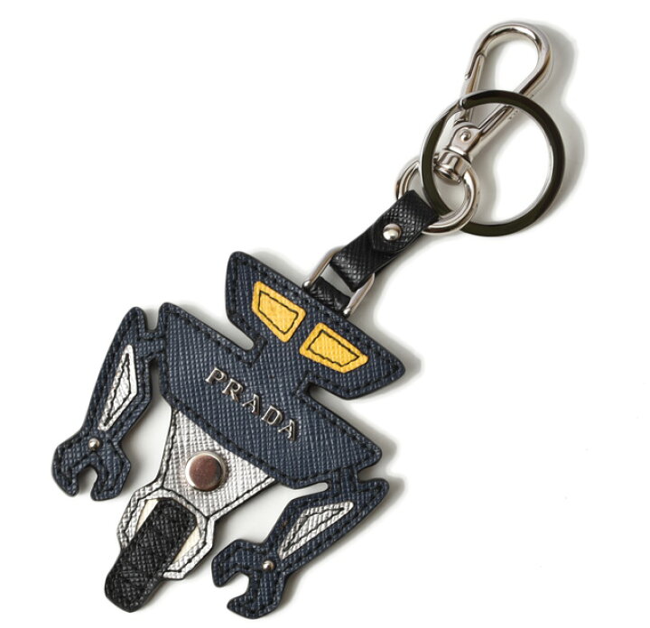 プラダ キーリング/キーホルダー メンズ PRADA キートリック ロボット  