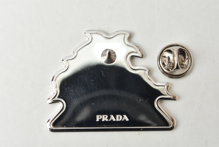 楽天市場】プラダ ピンブローチ/ピンバッジ 3点セット PRADA 