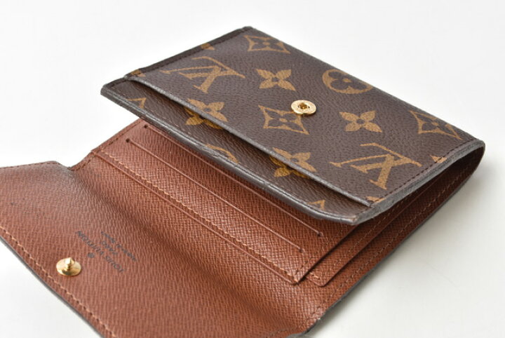 楽天市場】ルイヴィトン 中古 財布 モノグラム LOUIS VUITTON 折財布 